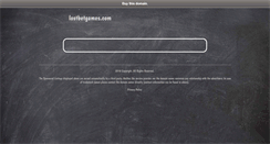 Desktop Screenshot of lostbetgames.com